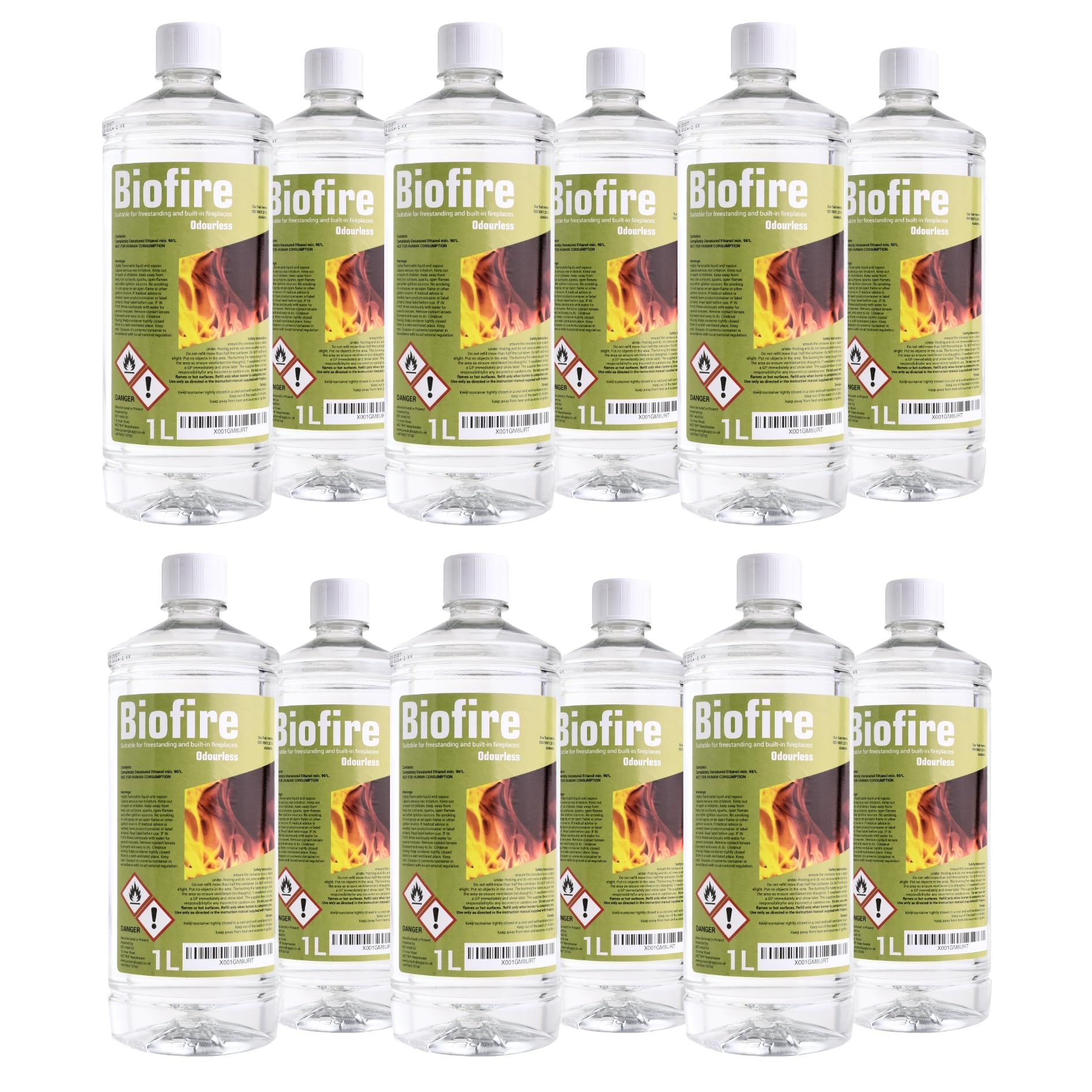 B2C - Bioethanol Fuel for Fireplaces | Clean-Burning & Eco-Friendly | Smokeless 