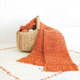 Crochet Scarf along with Symbolic patterns