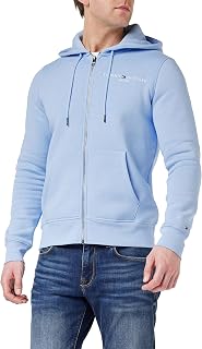 Tommy Hilfiger Mix Media Men's Hooded Zip Through Quilted Jacket