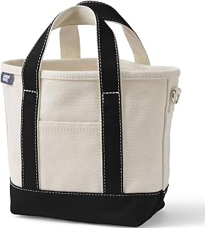 Lands' End Open Canvas Tote Bag