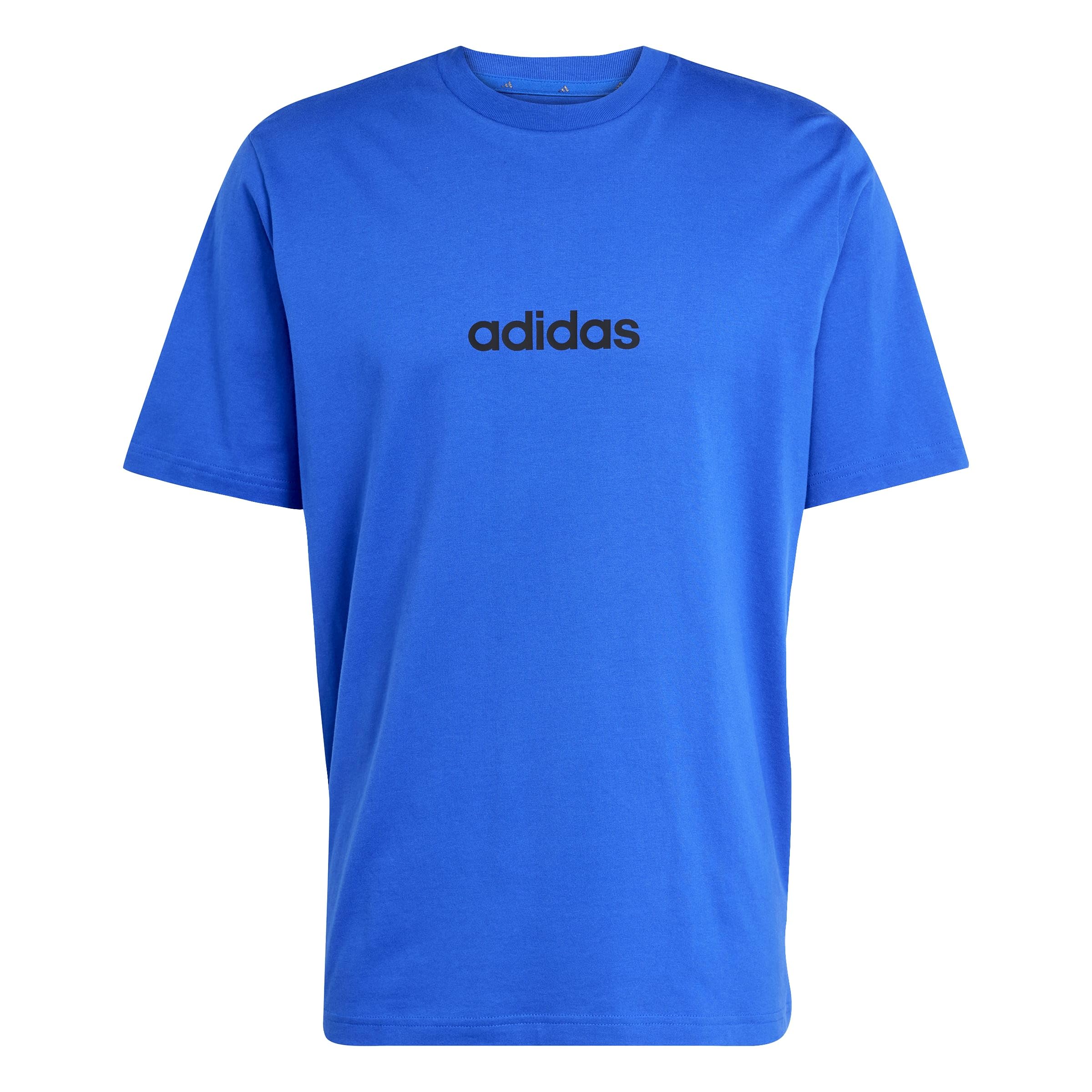 adidas Men's Essentials Linear Single Jersey Tee