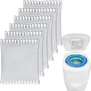 KeeTidy Diaper Pail Deodorizer Compatible with Diaper Genie Complete Pail | Odor Absorber Carbon Filter Refill, 6 Pack