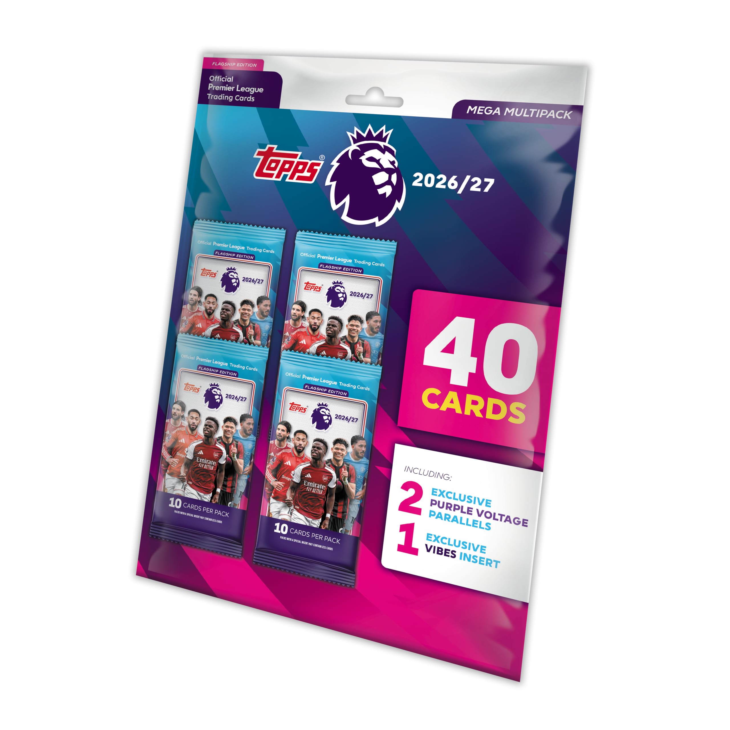Topps Flagship Premier League 2026/27 Trading Cards - Mega Multipack | The Mega 
