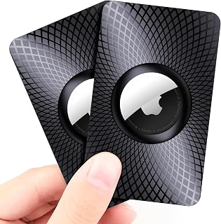GOCII for Airtag Wallet Holder 2 Pack,Ultra Thin Card Case for Apple Airtag,Airtag Card Holder for Purse, Handbag, Backpack Wallet, Clutch Bag