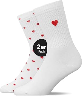 Snocks Tennis Socks for Men & Women Made of Organic Cotton, 2-4 Pairs