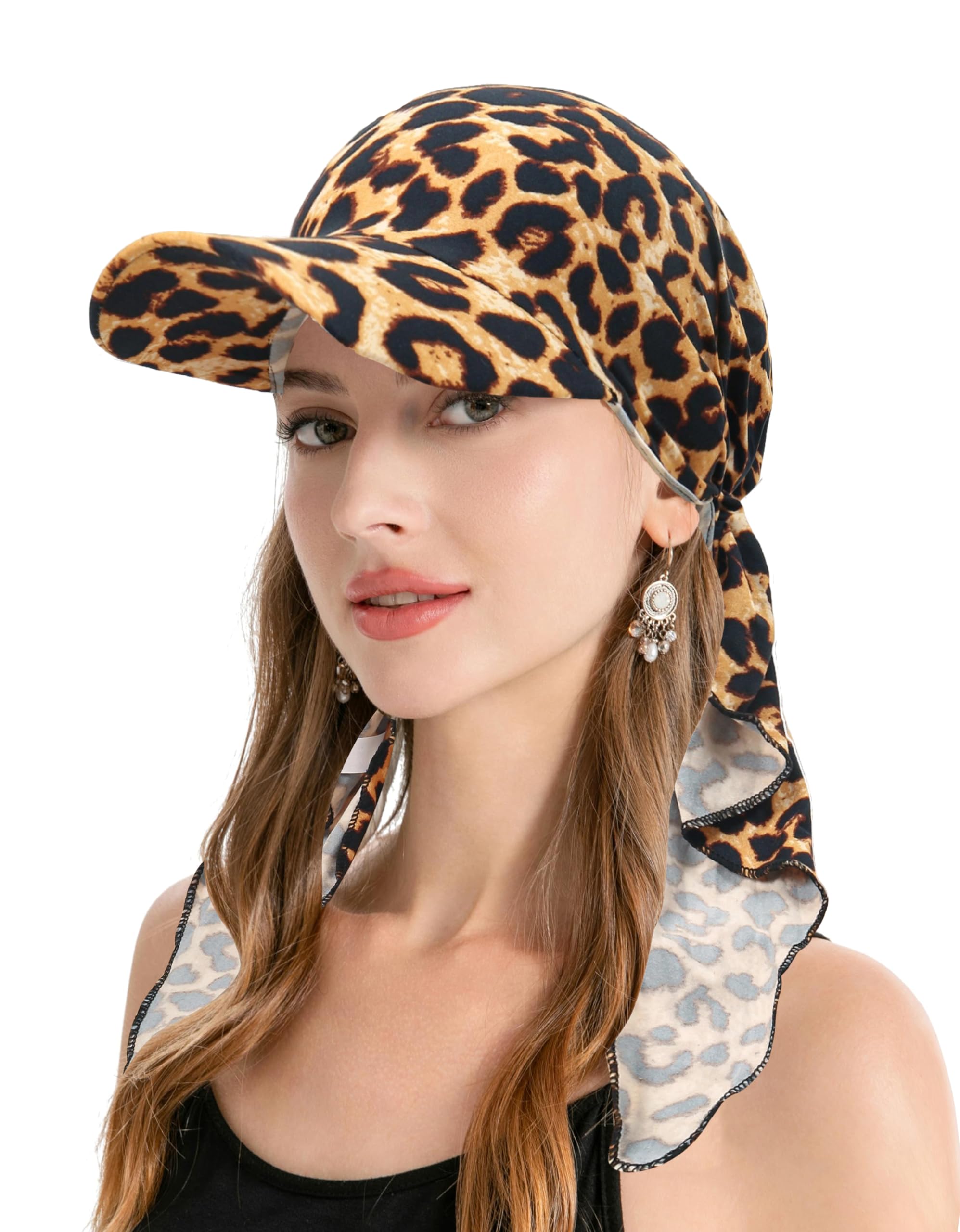 ZLYC Chemo Headwear Brim Visor Hat Beret Women