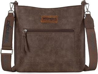 Wrangler Crossbody Bags for Women Lightweight Shoulder Handbags and Purses Travel Shoulder Purse