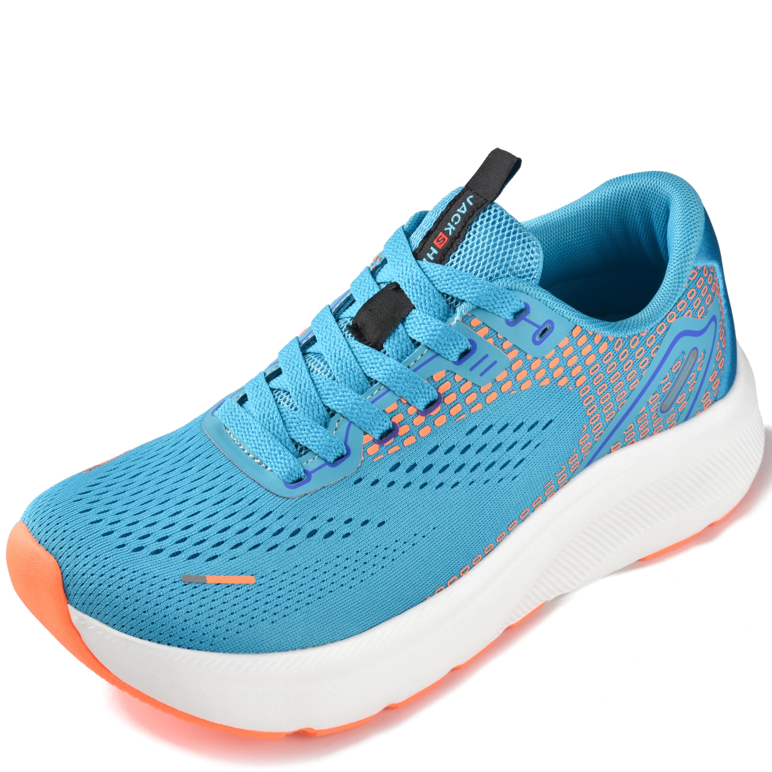 JACKSHIBO Mens Arch Support Shoes Wide Width Trainers Running Walking Athletic T