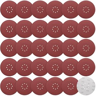 STEBRUAM 30Park 225mm Sanding Discs 120Grit,9 Inch Sandpaper Drywall Pads