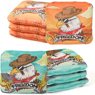 EunHo Cornhole Bags Drable Cornhole Bean Bags Toss Game