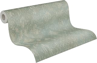 Livingwalls Hot Spots Non-Woven Wallpaper with Metallic Design in Green, Champagne, Metallic – 10,05 x 0,53 m Designer Wallpaper – 786725