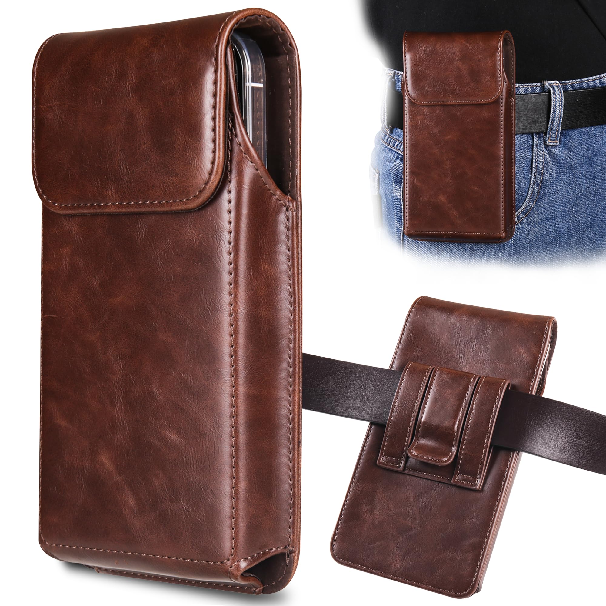 INGIDO Holster for iPhone 17, 17 Pro, 16, 16 Pro, 15, 15 Pro, 14, 14 Pro, 13, 13