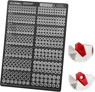 stedi Model Photo Etched Parts, Metal Detail Upgrade Parts, Gundam Upgrade Kit,Photo Etch Set,for Gundam Models,1/100 MG, 1/144 RG, RE, and HG Models, Model Customization Kit, 390PCS (2 Sheets)