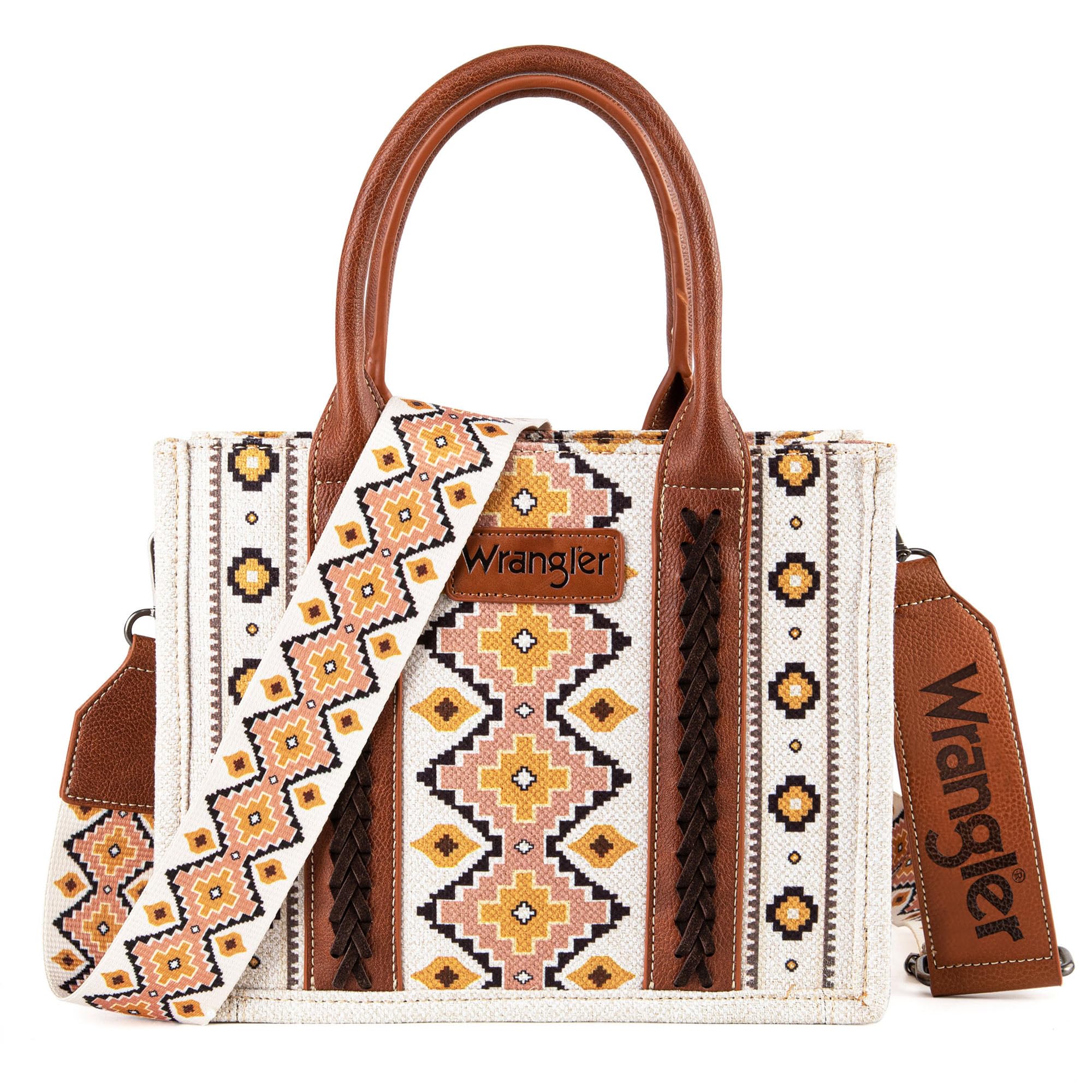 Wrangler tote bag for women aztec handbags western purses for women