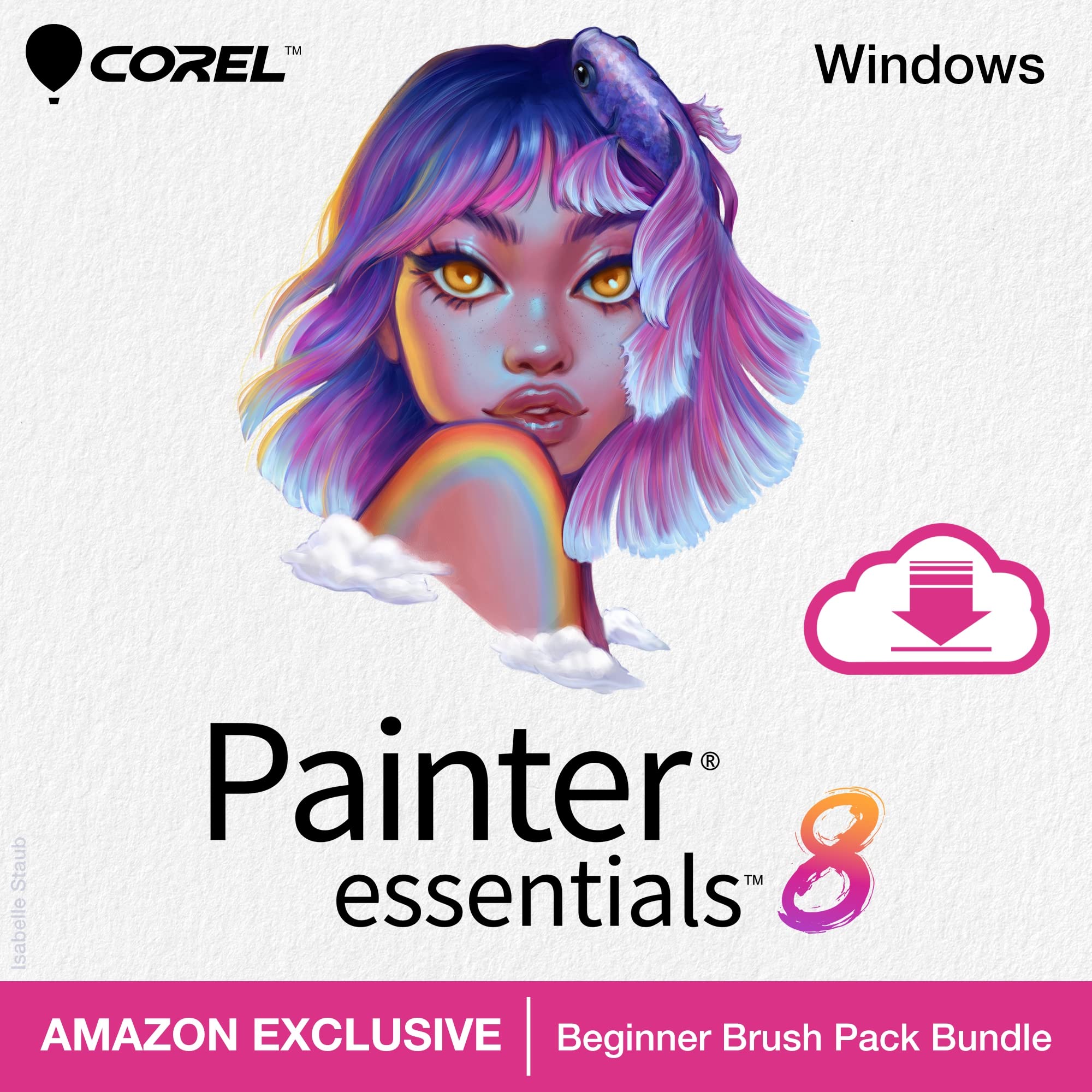 Corel Painter Essentials 8 | Beginner Digital Painting Software | Amazon Exclusi
