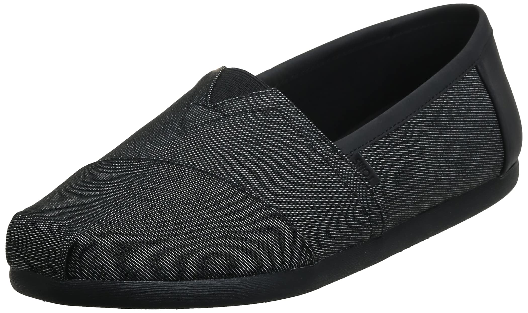 TOMS Men Alpargata 3.0 Black Heavy, Espadrillas Uomo