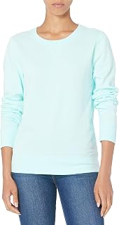 Amazon Essentials Women's Crew Neck Fleece Sweatshirt (Available in Plus Size)