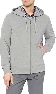 Amazon Essentials Zip-Up Hoodie, Lightweight, French Terry, Loose Fit, Men's