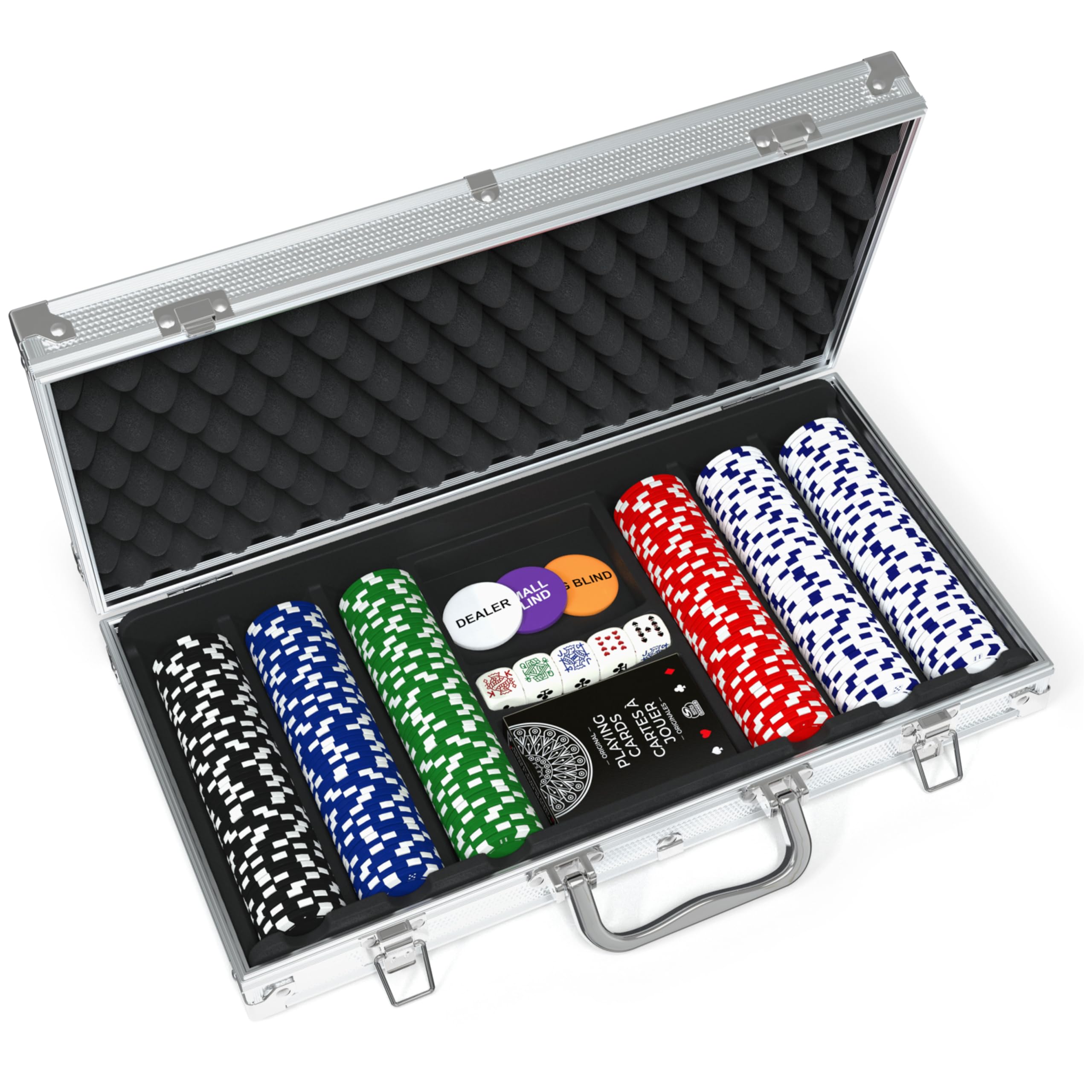 Spin Master Games 300-Piece Poker Classic Game with Aluminum Case