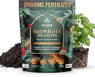 Flora Organic Seaweed Fertilizer Powder for Indoor House Plants