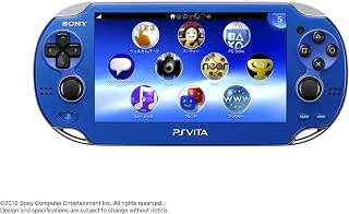 PlayStation Vita, WiFi Sapphire Blue, Japanese Version