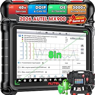 Autel MaxiCheck MX900 Scanner, 3000+ Bidirectional Diagnostic, CAN FD DoIP