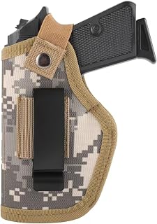 Gun Holsters for Men/Women, 380 Holster for Pistols, Universal Airsoft Right/Left, IWB/OWB 9mm Holsters for Concealed Carry, Fits Glock, M&P Shield & Similar Handgun