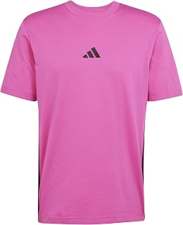 adidas Men's Essential Three Stripes Single Jersey TEE