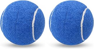 2 Pack Walker Tennis Balls – Pre-Cut Tennis Balls for Walker or Furniture Legs, Long Lasting Ski Glides & Pads, Easy Installation, Floor Protectors