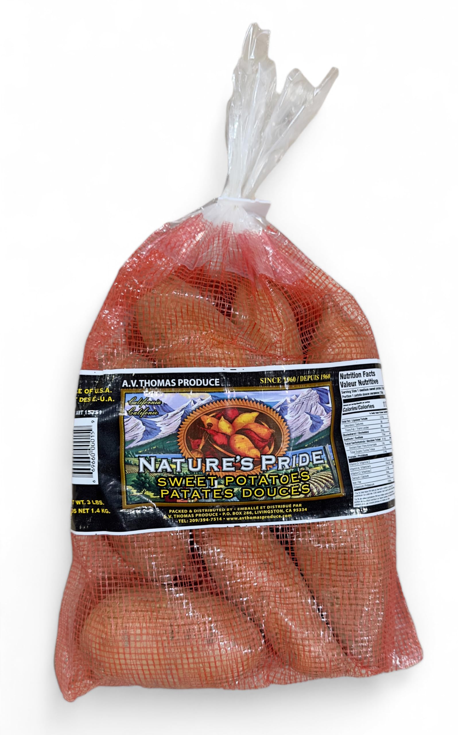 Sweet Potatoes (Orange Flesh), 3 lb