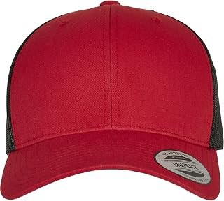 Flexfit Baseball Cap with Curved Visor and Retina, Trucker Cap, Unisex, Solid Stitching, Hip Hop Hat, One Size