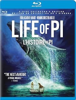 Life Of Pi ife of Pi - Collector's Edition [Blu-ray 3D + Blu-ray + DVD ]