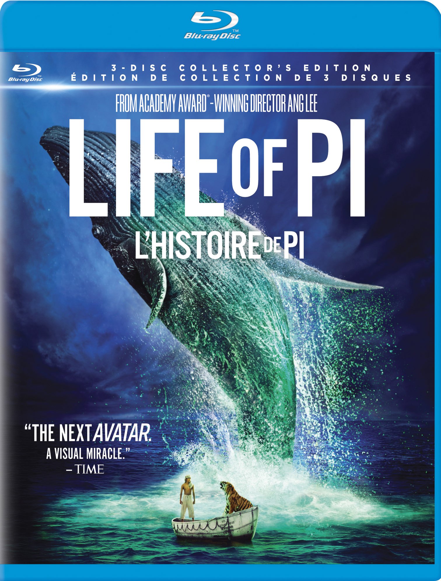 Life Of Pi ife of Pi - Collector's Edition [Blu-ray 3D + Blu-ray + DVD ]