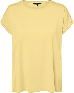 VERO MODA Vmava Plain Ss Top Gajrs Noos