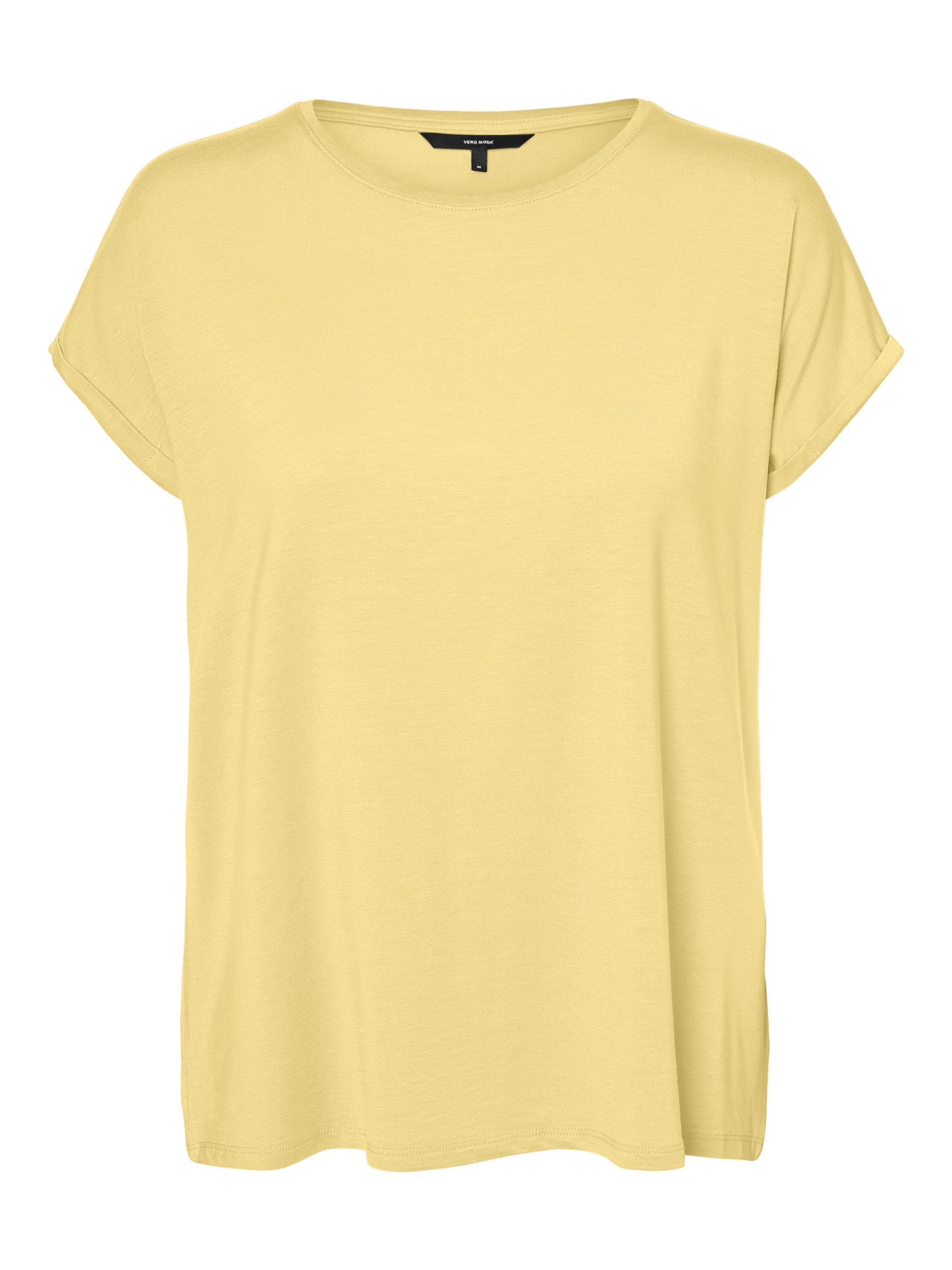 VERO MODA Vmava Plain Ss Top Gajrs Noos