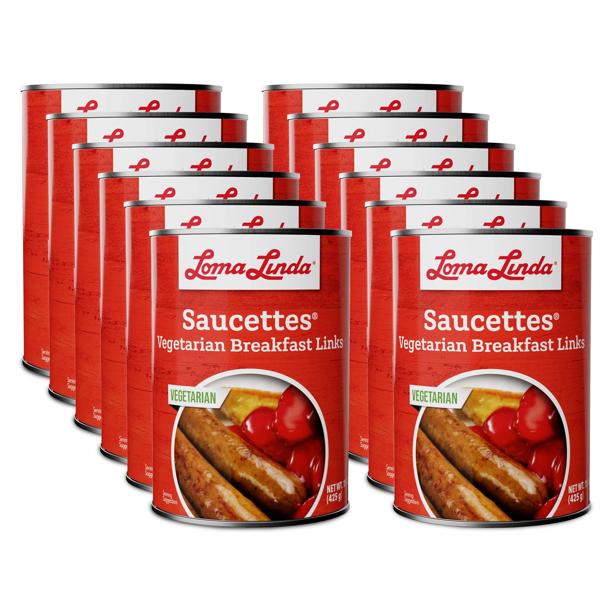 Loma Linda - Plant-Based Meats (Saucettes® (15 oz.), 12 Pack)