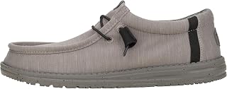 Heydude Wally Stretch Fleece Men's Slip-On Shoes, Moccasin Style