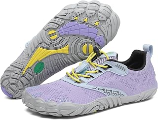 SAGUARO Knit Barefoot Shoes Non-Slip Barefoot Shoes Women Men with Zero-Drop Solhe Size 36-48