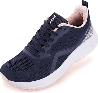 BRONAX Womens Wide Toe Box Road Running Shoes S71