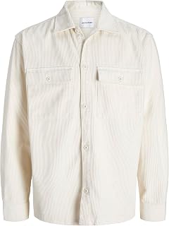 JACK & JONES Jjeperfect Men's Corduroy Overshirt LS SN
