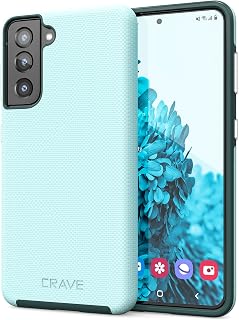 Crave Dual Guard for Samsung Galaxy S21 Case - Aqua