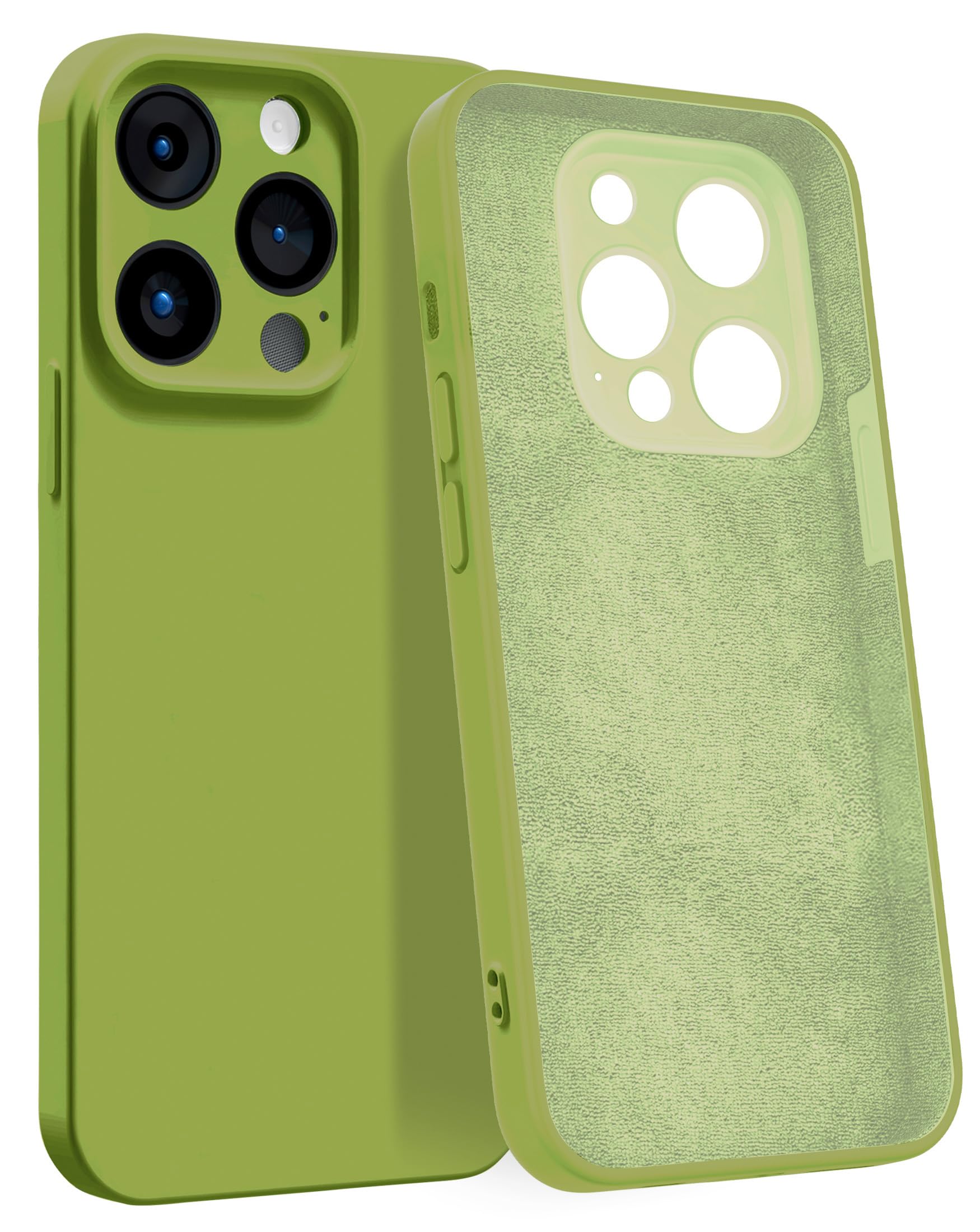 MyGadget Case for iPhone 15 Pro [Quadruple Protection] - Hard Silicone Case with