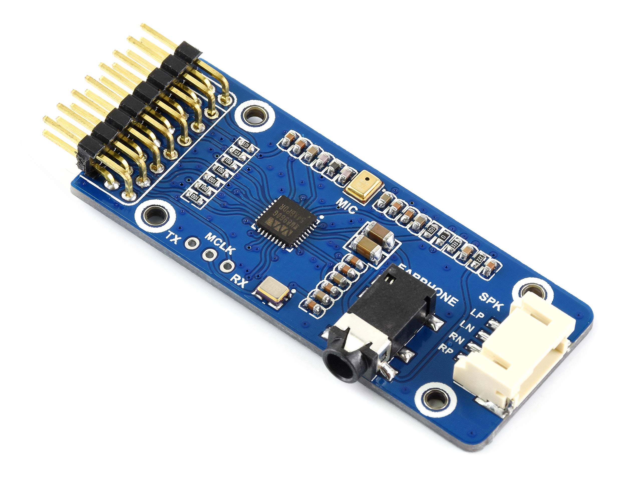 Waveshare WM8960 Stereo Code Audio Module Low Power Board Supports Encoding Deco