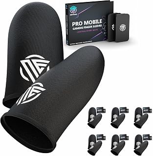 Nexus Elite Gaming Finger Sleeves Cots Gloves Covers Protectors Thumb Hand Guard Sleeve for PUBG Mobile Phone Gamer Grip Pro
