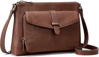 befen Genuine Leather Crossbody Bags for Women Small Phone Crossbody Bags Women Handbags with RFID Integrated Wallet