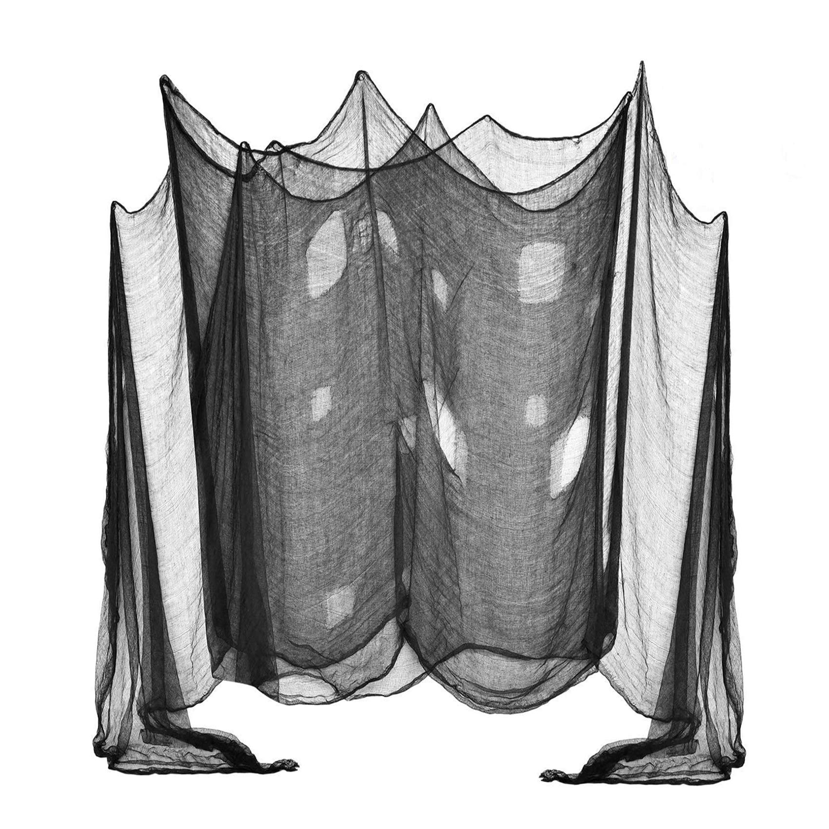 DealKits (48 x 240 in.) Halloween Creepy Cloth, Spooky Giant Cheese Cloth Tapest