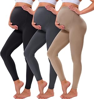 VALANDY Creamlush Over Bump Maternity Leggings for Women