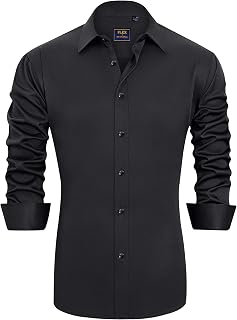 J.VER Pantalones de Pijama Button Down Shirt for Men