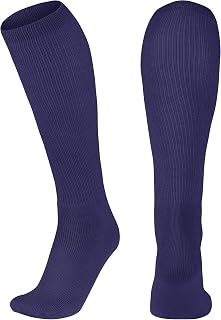 Champro Multi-Sport Athletic Socks Mens Multi Sport Athletic Compression Socks for Baseball, Softball, Football, etc (Pack of 1)