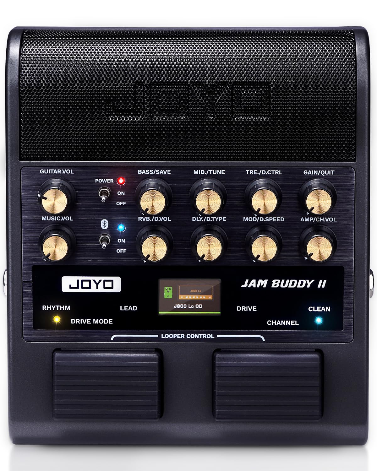 JOYO 10W Portable Electric Guitar Amp Multi-Effects Pedal Combo Amplifier with F